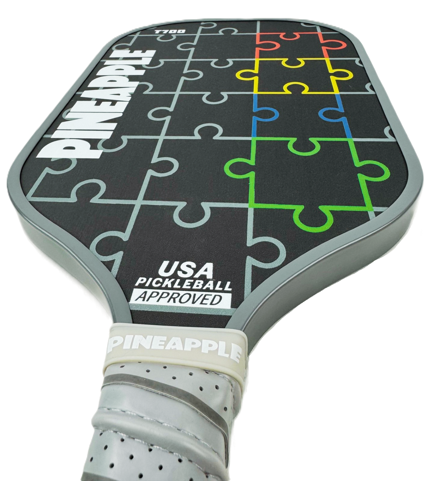 "Every Piece Fits" Pickleball Paddle-T700 Carbon Fiber-Thermoform-Honeycomb Core Bundle W/Bag and Balls