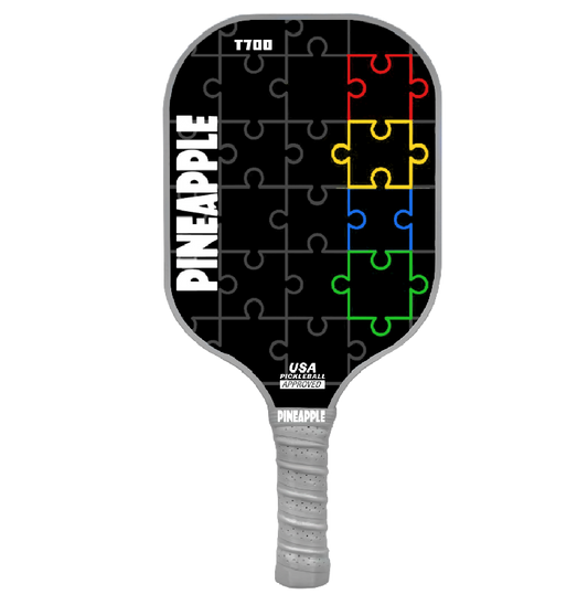 "Every Piece Fits" Pickleball Paddle-T700 Carbon Fiber-Thermoform-Honeycomb Core
